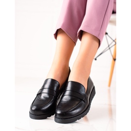 La.Fi sapatos pretos clássicos 1