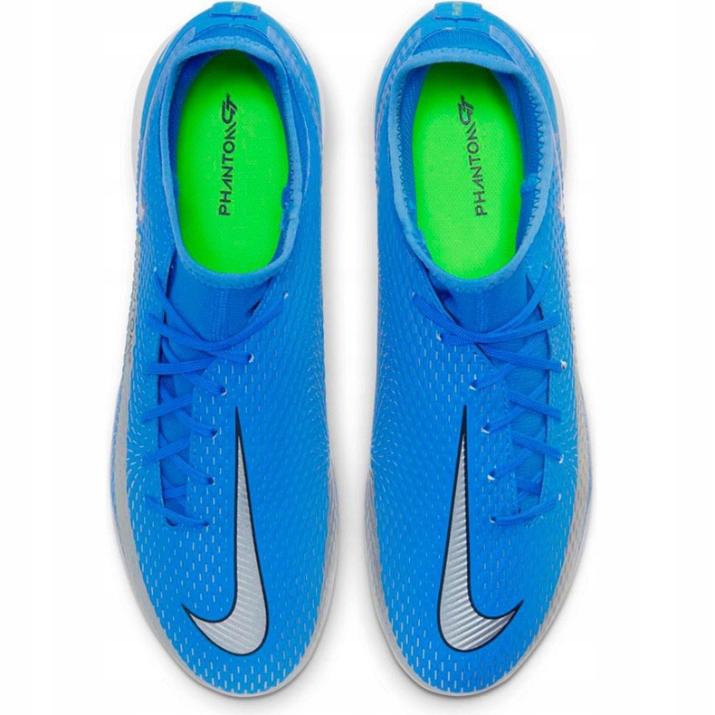 Chuteira Nike Phantom Gt Academy Df Ic M CW6668 400 azul 4