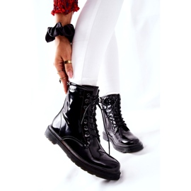 Cross Jeans Botas femininas jeans cruzado preto GG2R4023 5