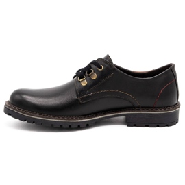 Olivier Sapatos de couro masculinos 812MP preto com parte inferior preta 1 Olivier Sapatos de couro masculinos 812MP preto com parte inferior preta 1