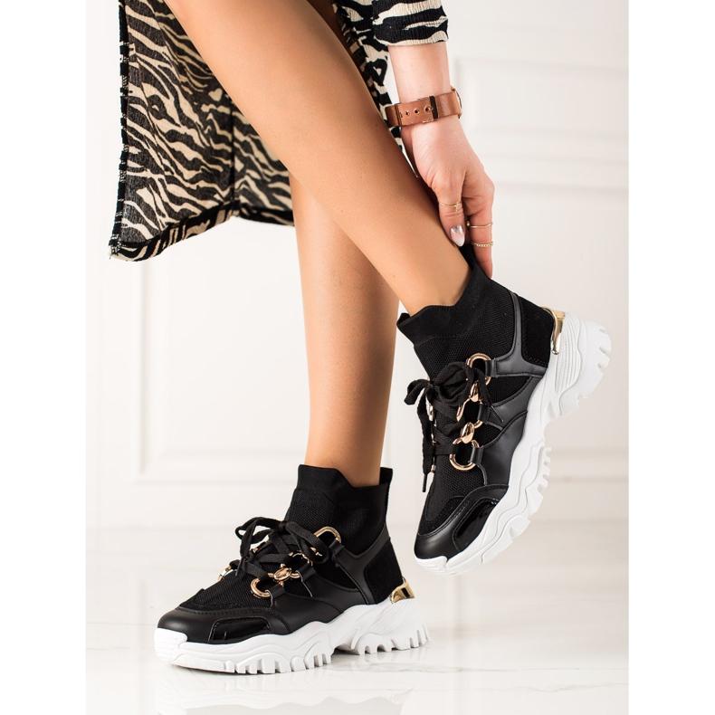 TRENDI Tênis da Moda preto 2