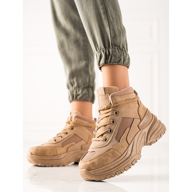 Sweet Shoes Tênis esportivos bege 1