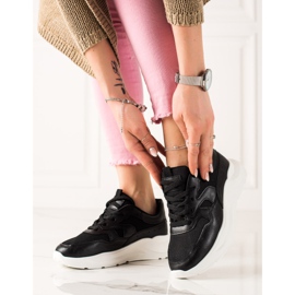 TRENDI Tênis Clássicos Pretos 2