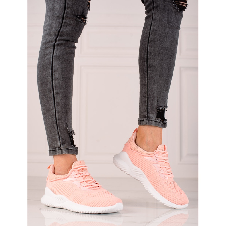 TRENDI Calçados esportivos Tênis laranja rosa 2