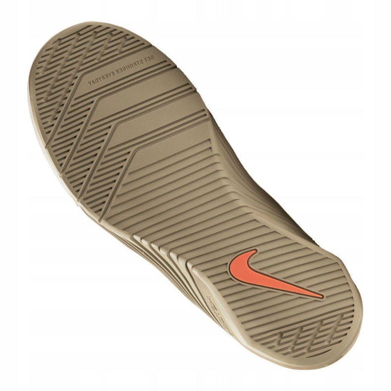 Tênis de treino Nike Metcon 6 M CK9388 028 bege laranja 5