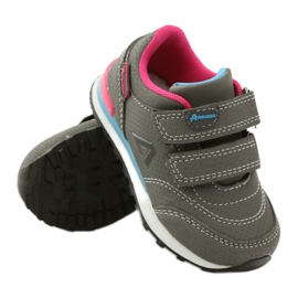 American Club Palmilha esportiva ADI de couro American D1 sz azul rosa cinza 3