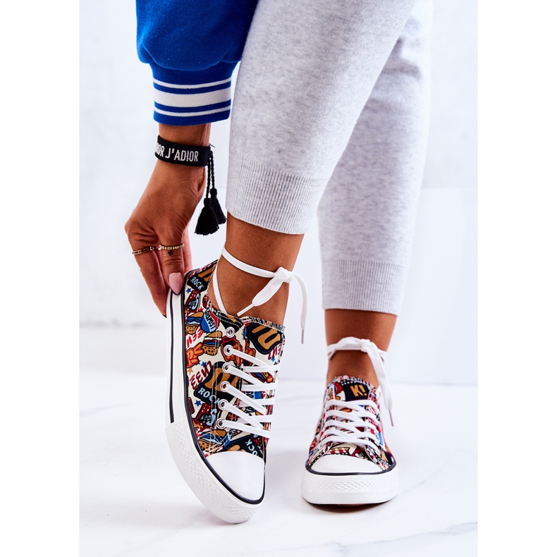 FS2 Tênis baixo registrado multicolorido Desiree 2