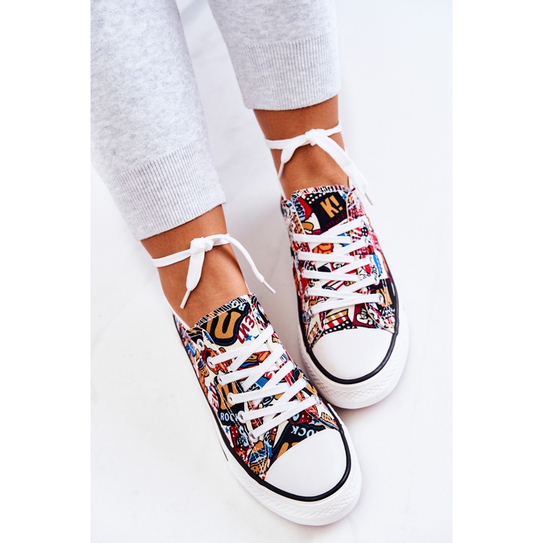 FS2 Tênis baixo registrado multicolorido Desiree 1