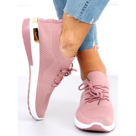 Welo Pink meias sapatos esportivos rosa 1