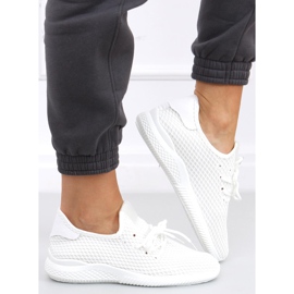 Utto White meias sapatos esportivos branco 1