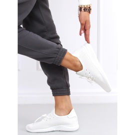 Utto White meias sapatos esportivos branco 2