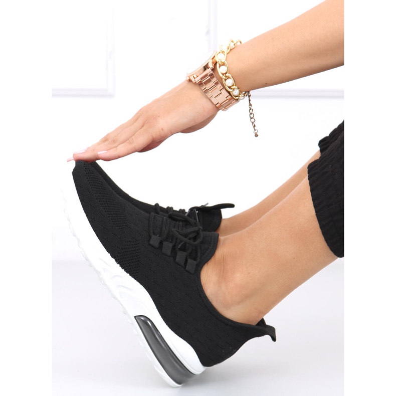 Kessi Black meias tênis esportivos preto 1