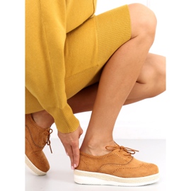 Sapatos femininos alpargatas Apia Camel castanho 2