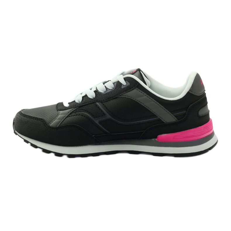 American Club C1 esportes jogging preto rosa 2