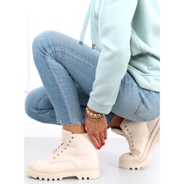 Tênis de trekking cano alto Bibi Bege 2