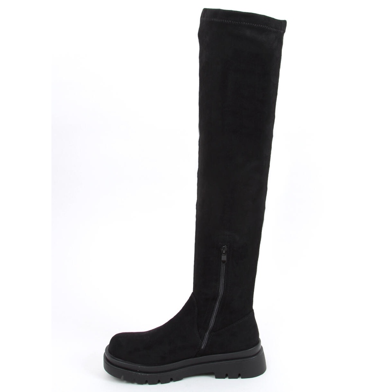 Bota cano alto Klas Black de mulher preto 1