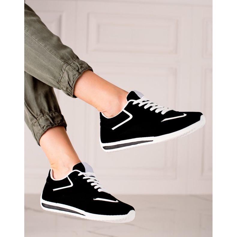 TRENDI Sapatos Esportivos Leves preto 1