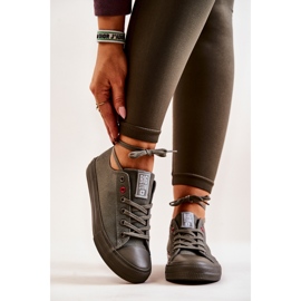 Tênis baixo Big Star JJ274004 Cáqui verde 2