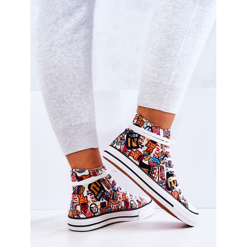 FS2 Tênis Alto Logged Multicolor Nollie multicolorido 1