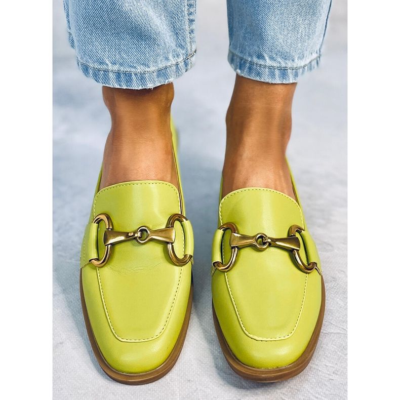 Mocassins de mulher Jonna Green verde 1