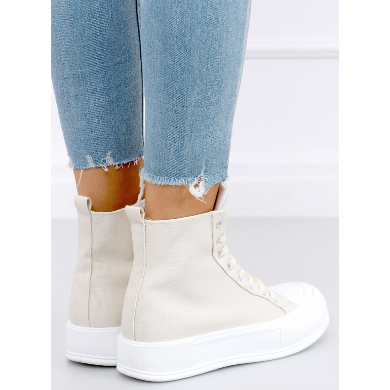 Kenya Tênis de lona bege 1