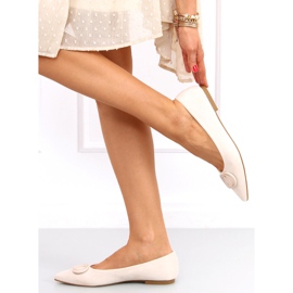 Bailarinas com dedos amendoados Arte Beige bege 2 Bailarinas com dedos amendoados Arte Beige bege 2