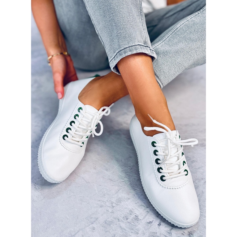 Tênis feminino Girma Green branco 1