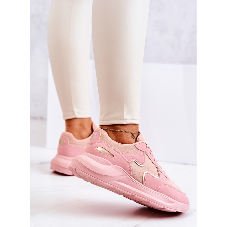 PS1 Tênis esportivo feminino Sneakers Pink Bethell rosa 1