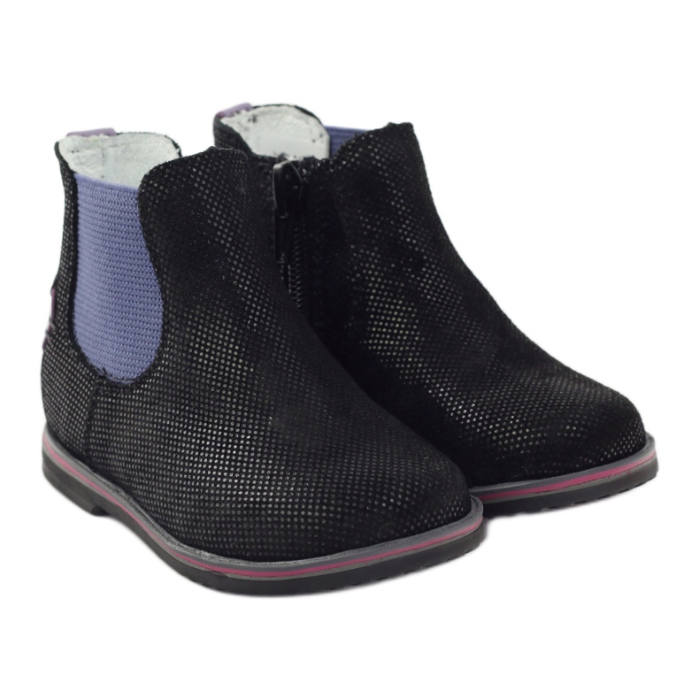 Botas de calçado infantil Ren But 1479 preto 4