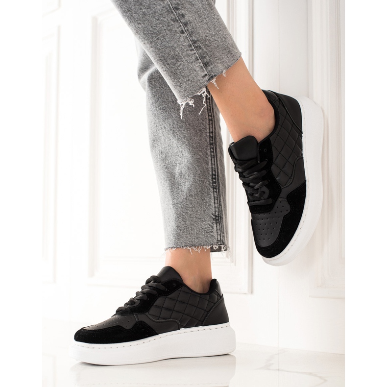 BUONAROTTI Tênis esportivos acolchoados preto 1