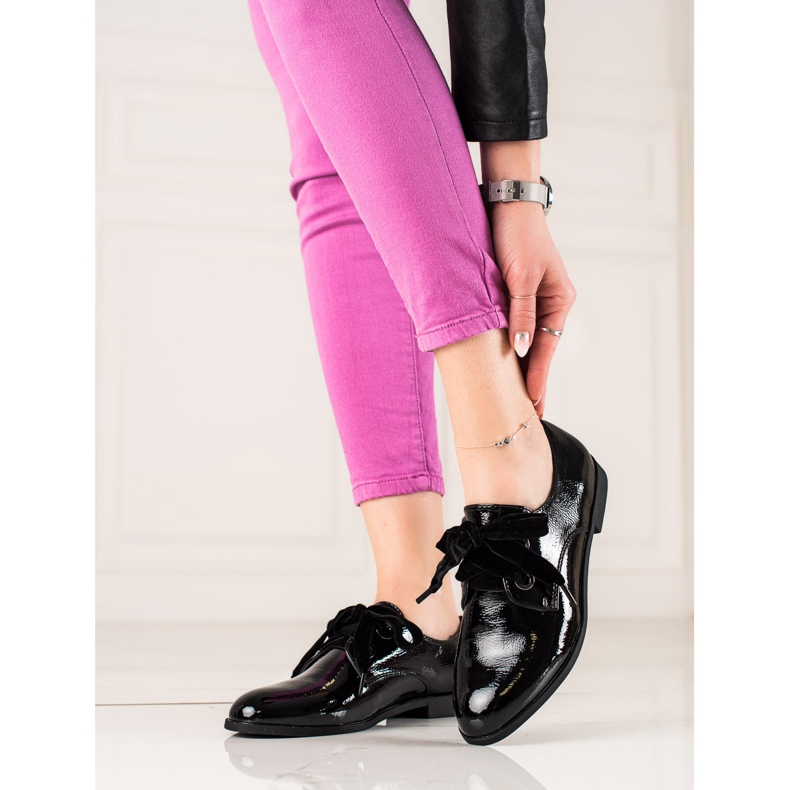 La.Fi sapatos elegantes com cadarço preto 1 La.Fi sapatos elegantes com cadarço preto 1