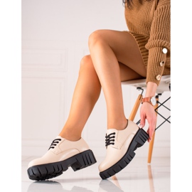 Sapatos bege na plataforma La.Fi 1