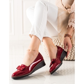 Sapatos Vinceza lacados vermelho multicolorido 1