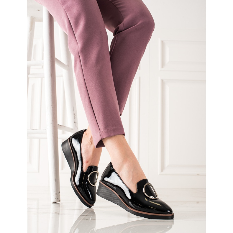 W. Potocki Sapatos lacados Potocki preto 1 W. Potocki Sapatos lacados Potocki preto 1