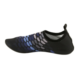 ProWater 3D PRO-22-34-012M sapatos aquáticos de neoprene grafite preto 2