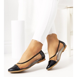 Bailarinas Pastella pretas transparentes preto 1