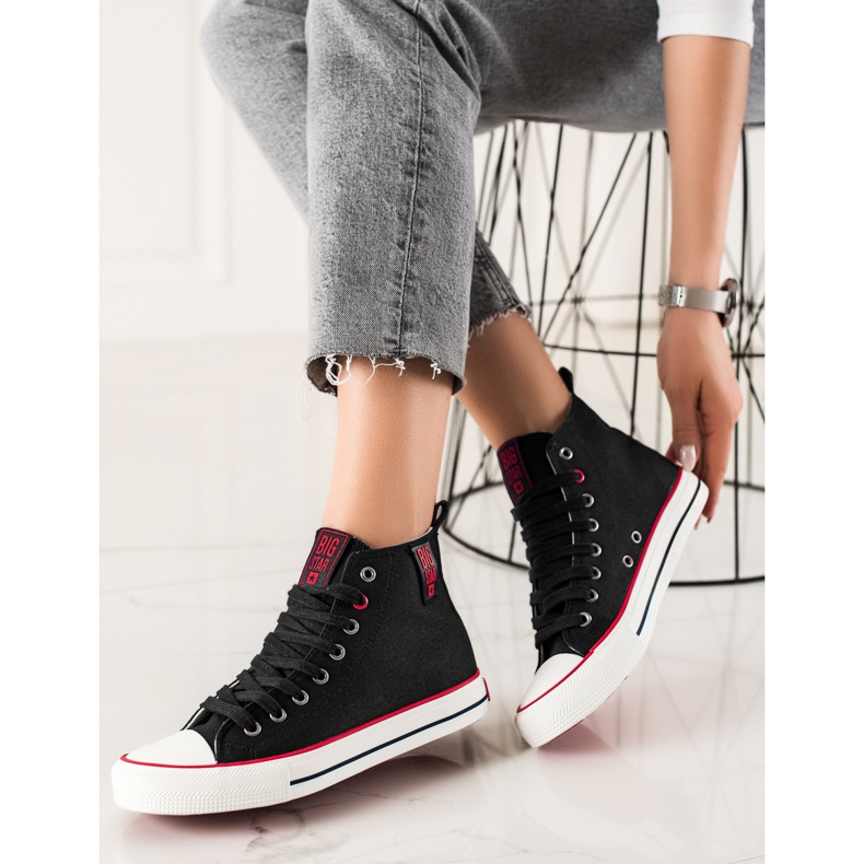 Tênis alto Big Star JJ274126 preto 1