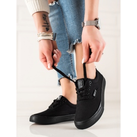 Tênis feminino Big Star FF274164906 preto 1