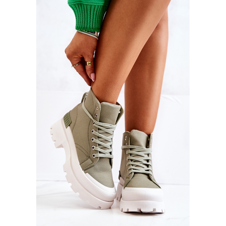 PS1 Botas de Amarração Verde Fiel 2 PS1 Botas de Amarração Verde Fiel 2