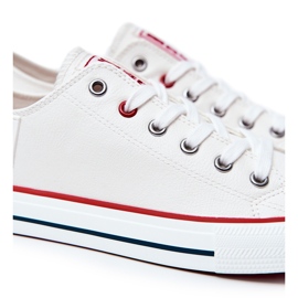 Tênis masculino de couro Big Star JJ174069 branco 1
