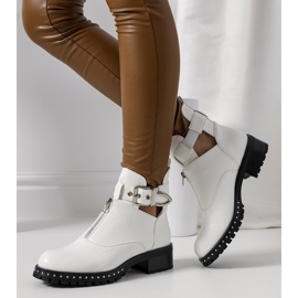 Botas brancas com recortes da Hays branco 1