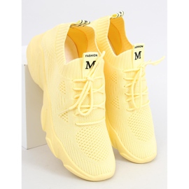 Freto Yellow meias sapatos esportivos amarelo 1