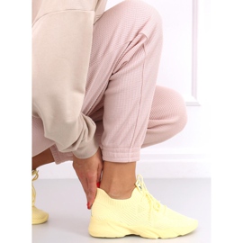 Freto Yellow meias sapatos esportivos amarelo 2