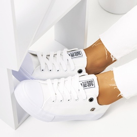 Tênis branco feminino Big Star AA274010 2