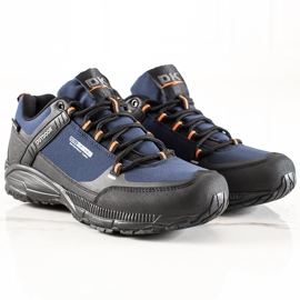 Tênis de trekking masculino DK preto azul marinho 1