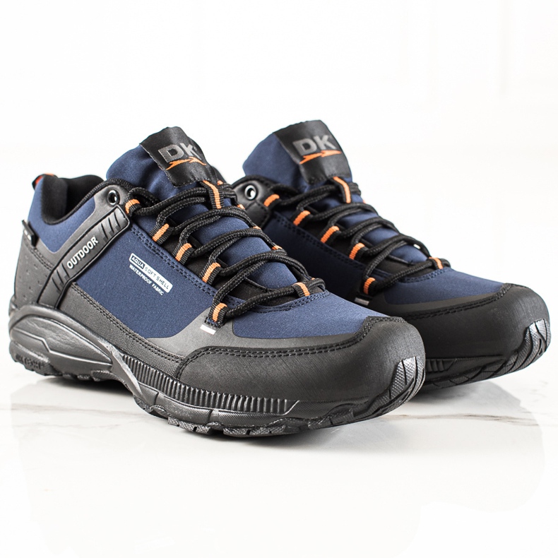 Tênis de trekking masculino DK preto azul marinho 1