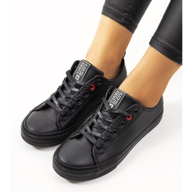 Tênis preto feminino Big Star JJ274006 1