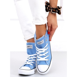 Inga L.BLUE Tênis cano alto azul 1