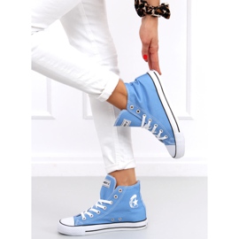 Inga L.BLUE Tênis cano alto azul 2