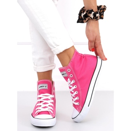 Tênis cano alto de Ingi Fushia rosa 2